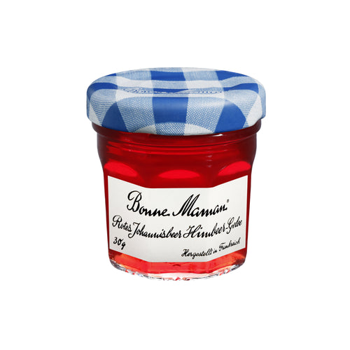 Rotes Johannisbeer-Himbeer-Gelee 15 x 30g - Bonne Maman DE - 1