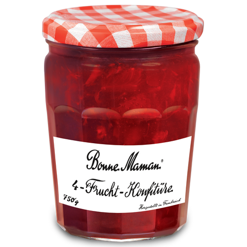 4-Frucht-Konfitüre 750g - Bonne Maman DE - 1
