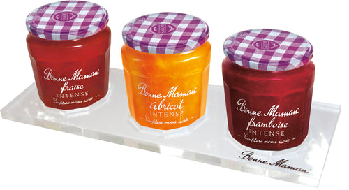 Plexiglas Display für 3x 370g Gläser - Bonne Maman DE - 2
